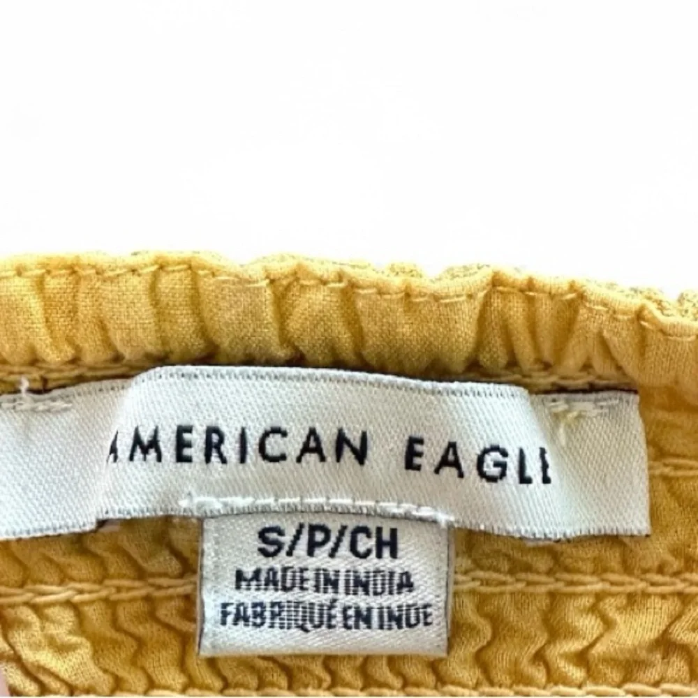 American Eagle Outfitters Yellow Floral Tank Top Size Small - Picture 4 of 5